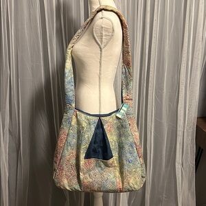 Handmade Multicolor Reversible Patterned Purse/Bag - Free People Inspired